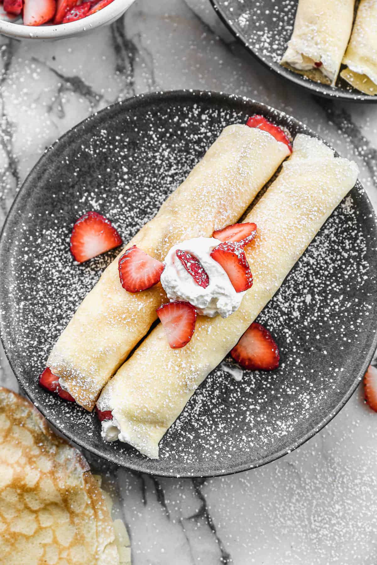 The Ultimate Strawberries & Cream Crepe Experience